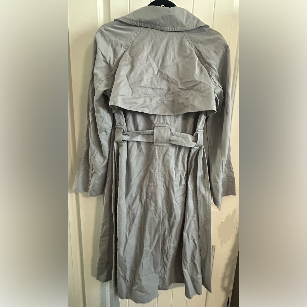 Everlane Women's Light Gray Trench Coat - Picture 3 of 6